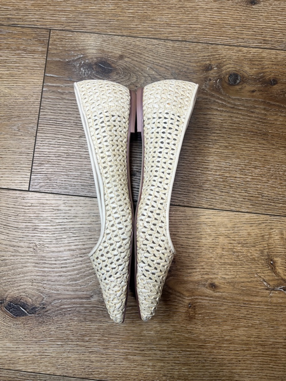 Sam Edelman Wanda Raffia Flats Size 7.5 - Picture 3 of 7